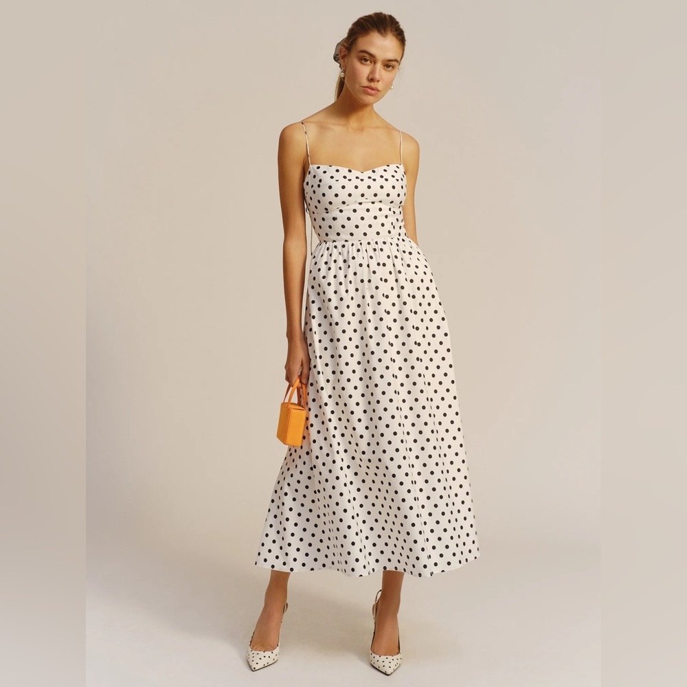 Reformation Vinny Dress- Malta Dot Size 4